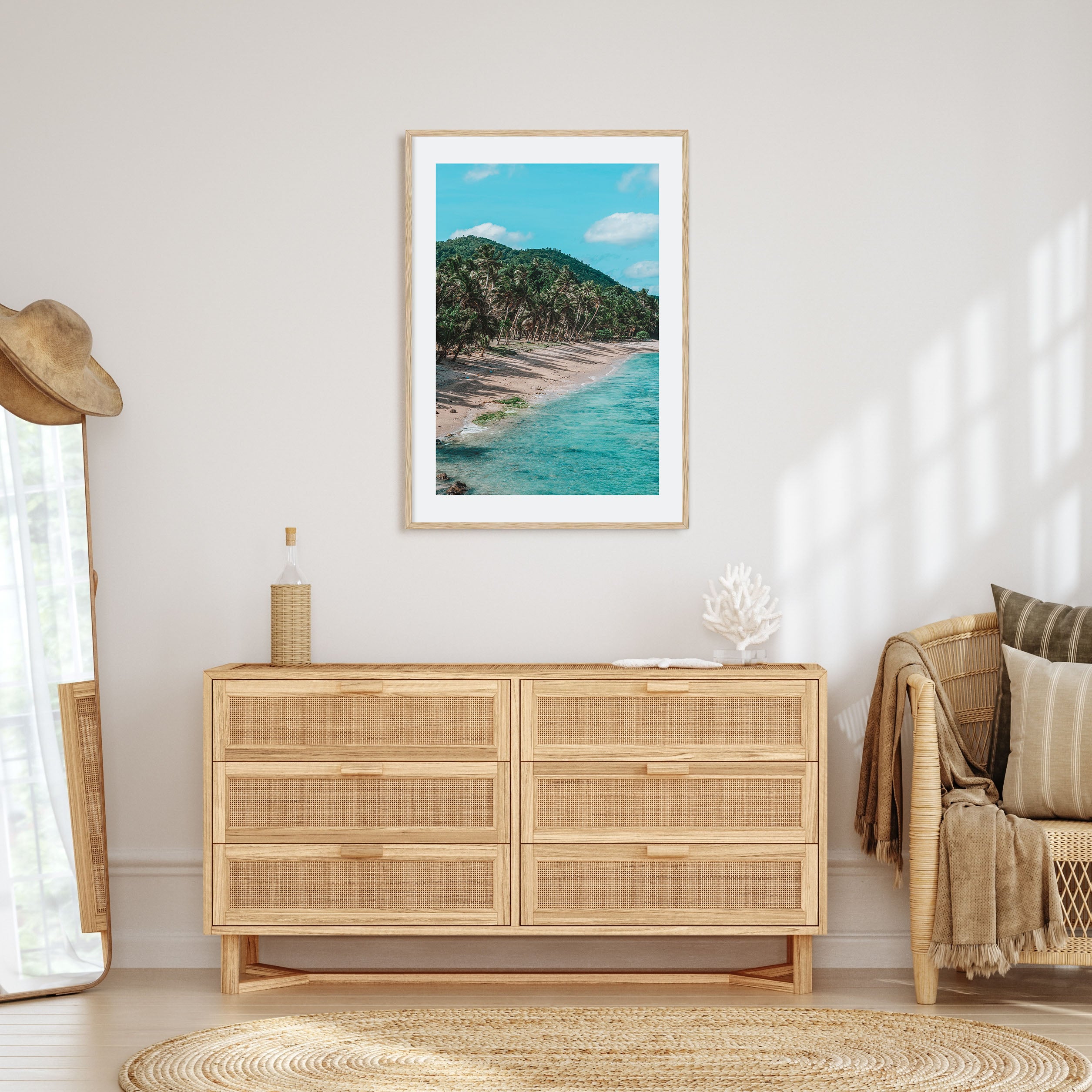 American Samoa Photo Color Poster