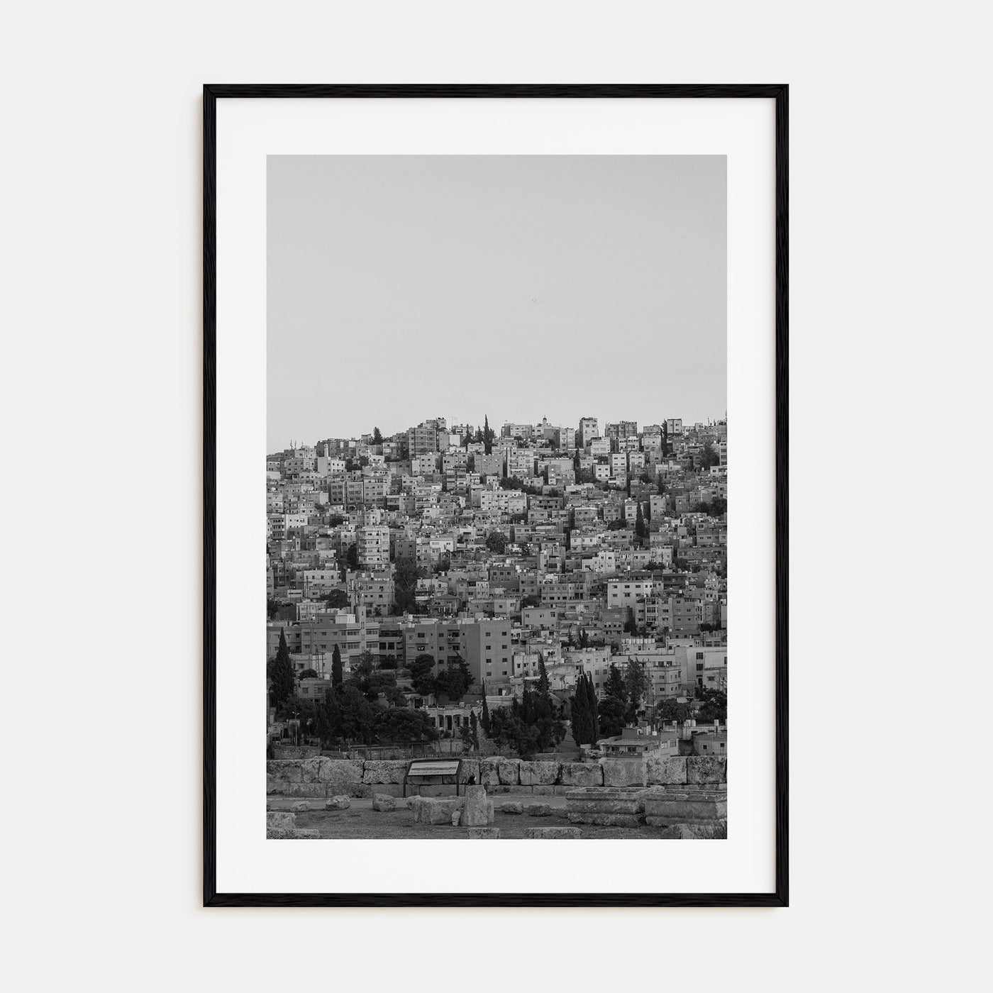 Amman Photo B&W Poster