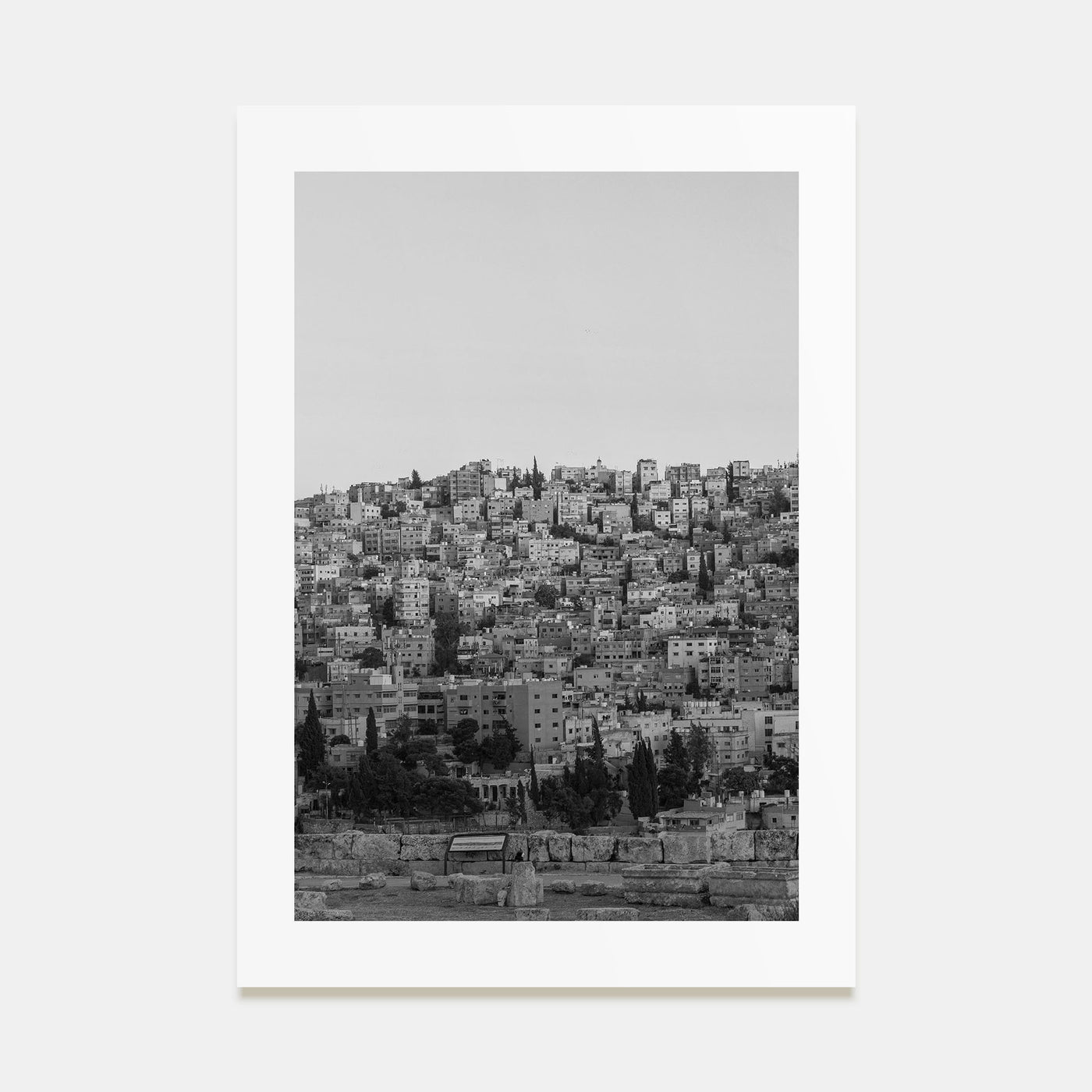 Amman Photo B&W Poster