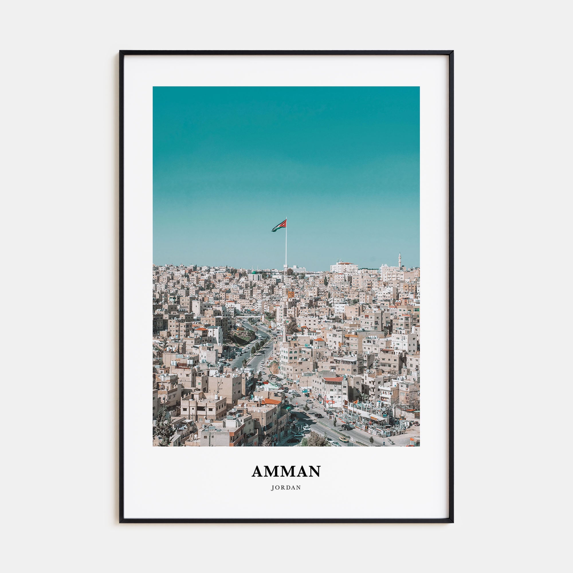 Amman Portrait Color Poster