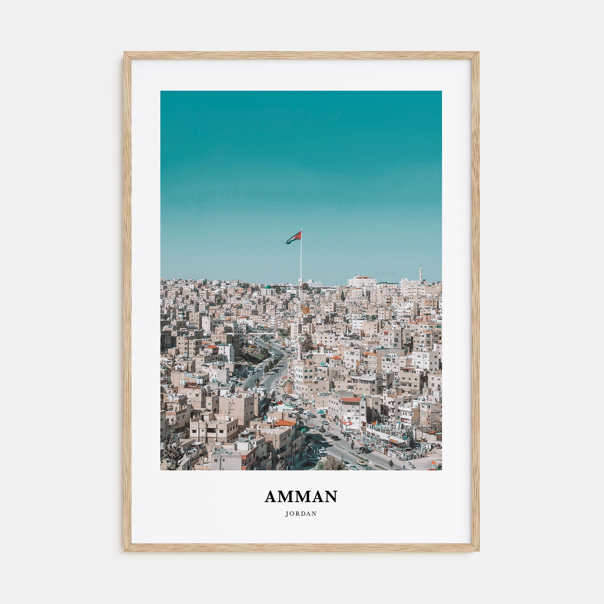 Amman Portrait Color Poster