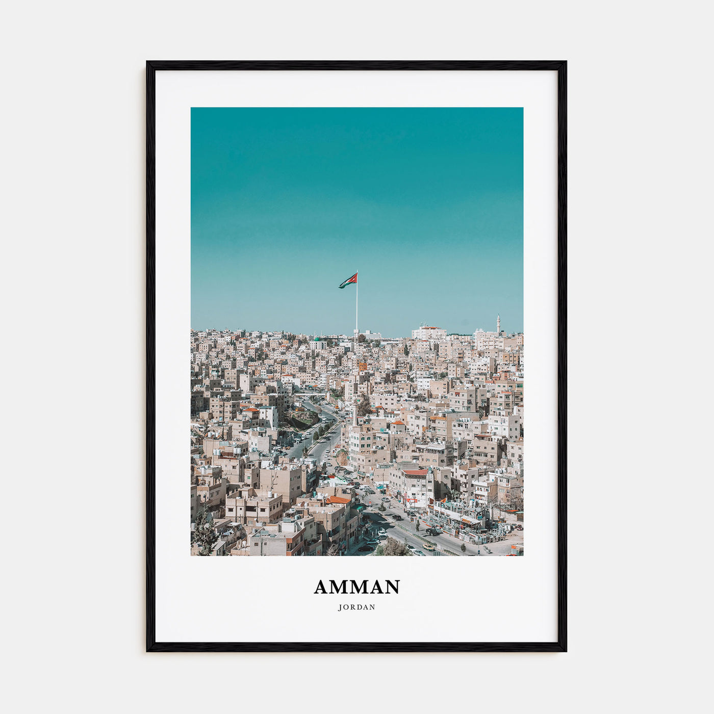Amman Portrait Color Poster