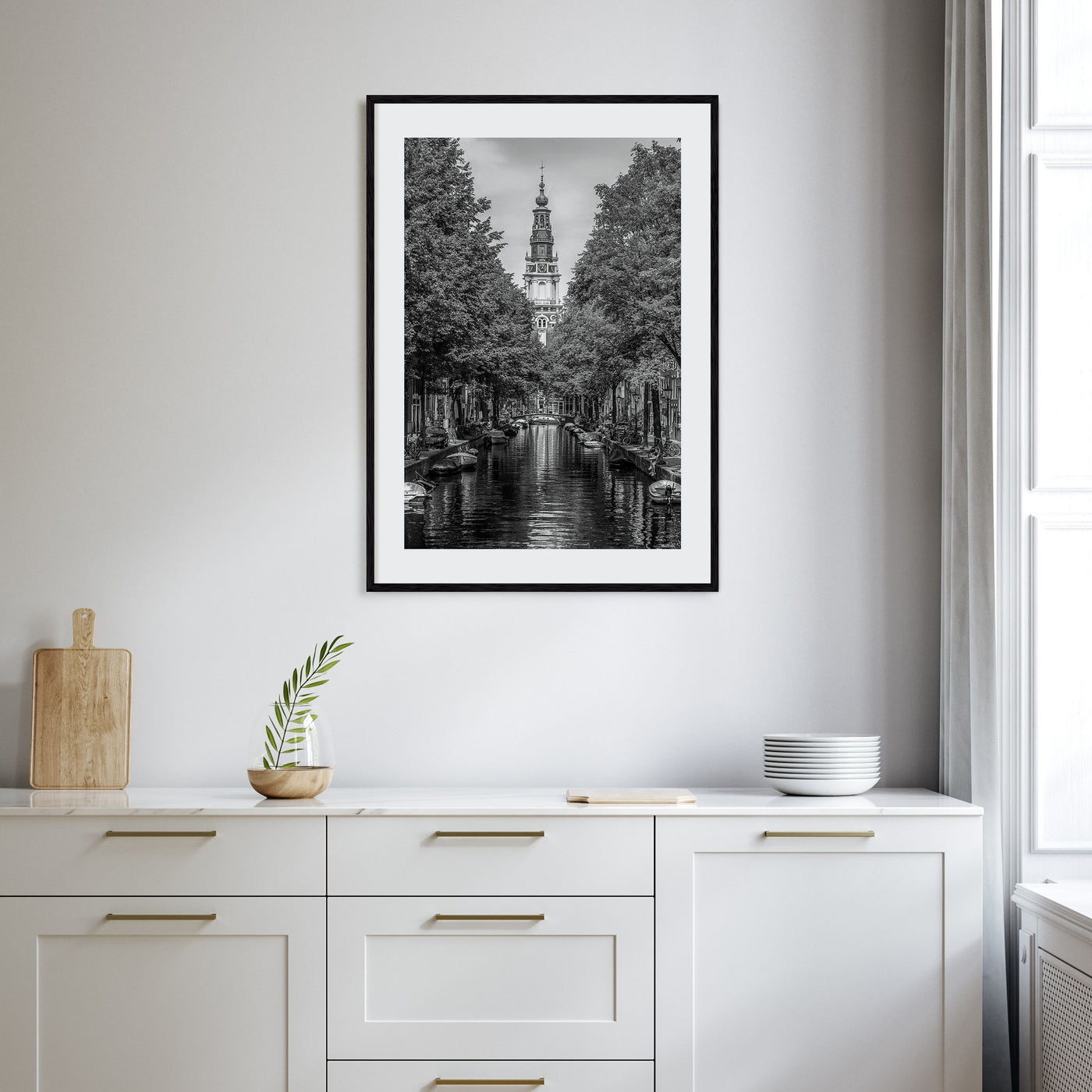 Amsterdam Photo B&W No 1 Poster