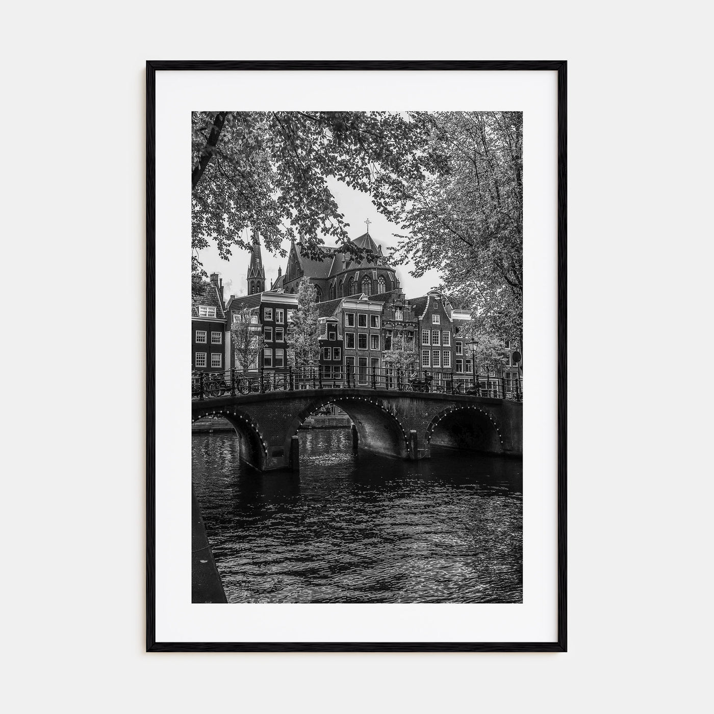 Amsterdam Photo B&W No 2 Poster