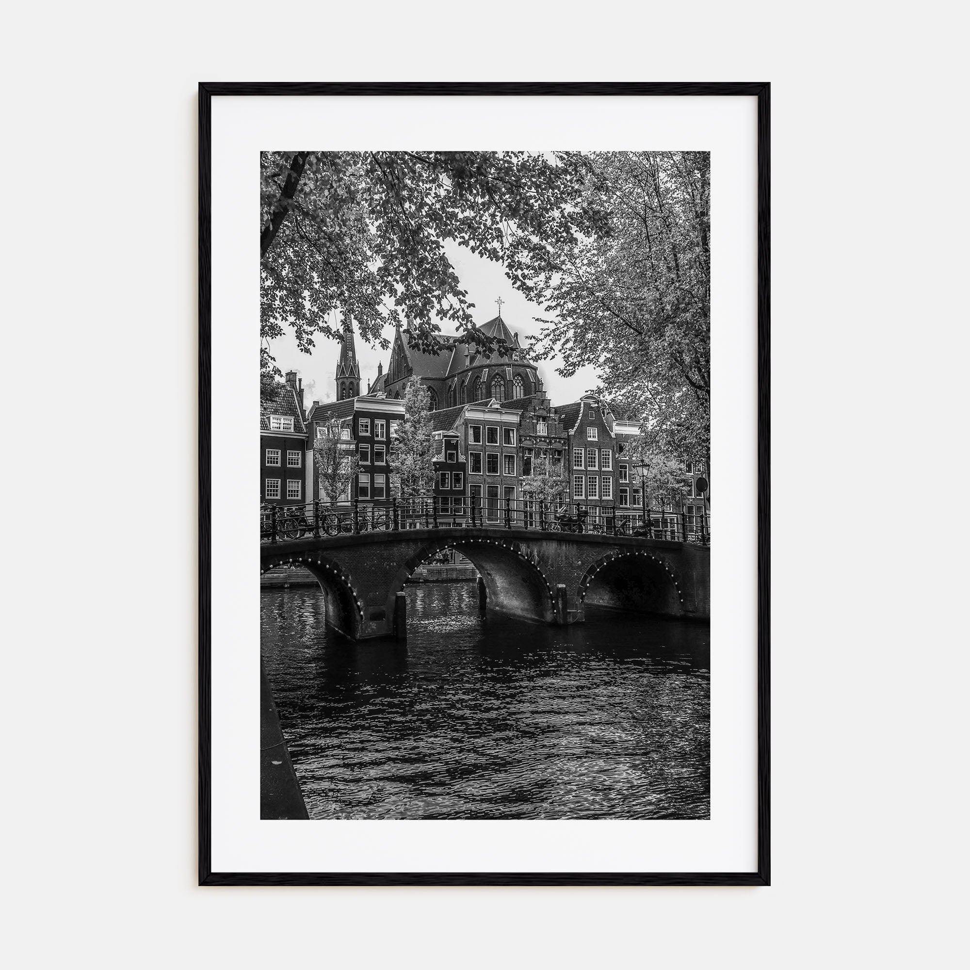 Amsterdam Photo B&W No 2 Poster
