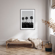 Anaheim Photo B&W Poster