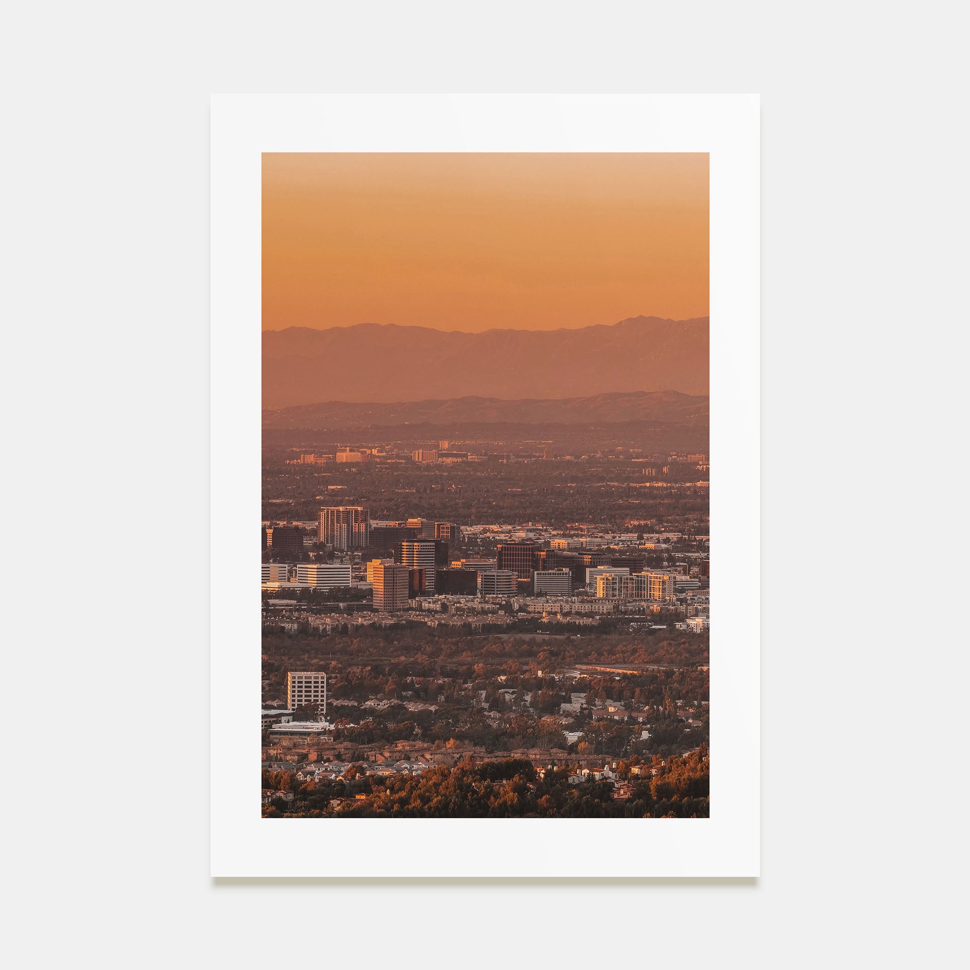 Anaheim Photo Color Poster