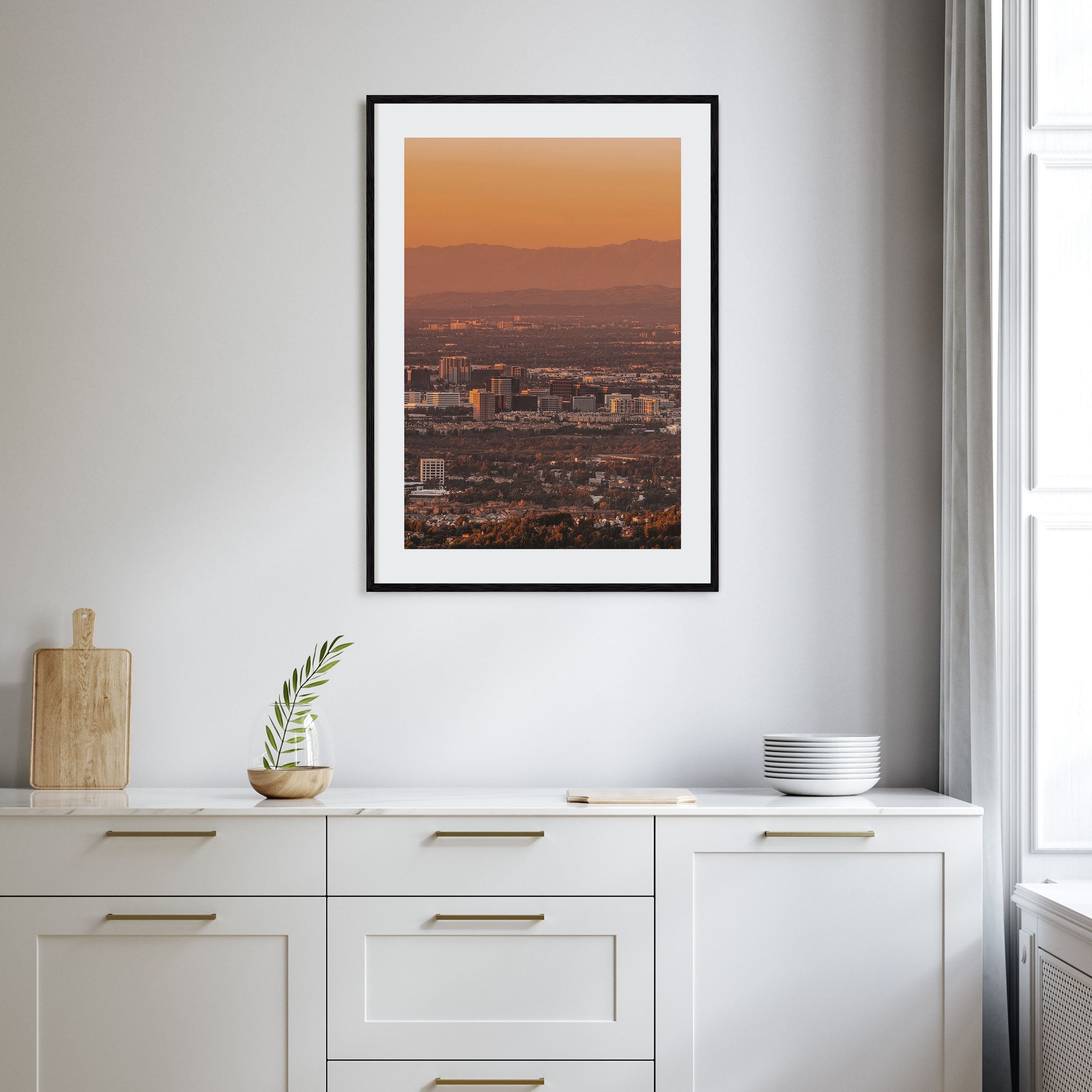 Anaheim Photo Color Poster