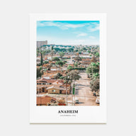 Anaheim Portrait Color Poster