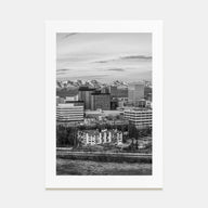 Anchorage Photo B&W Poster