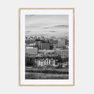 Anchorage Photo B&W Poster