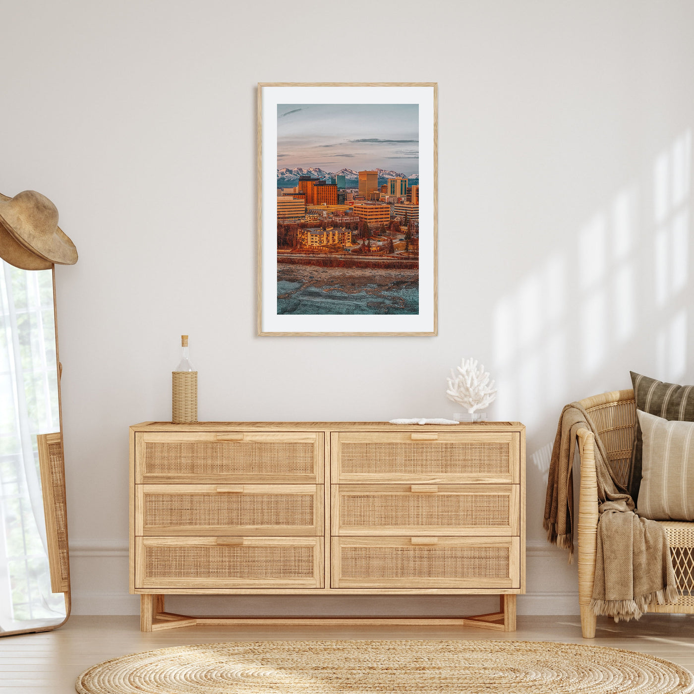 Anchorage Photo Color Poster