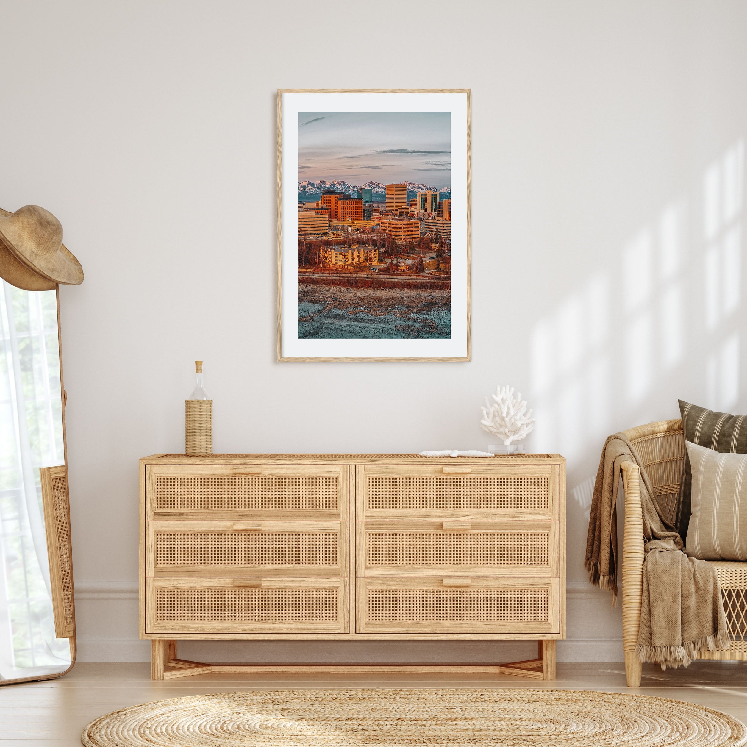 Anchorage Photo Color Poster