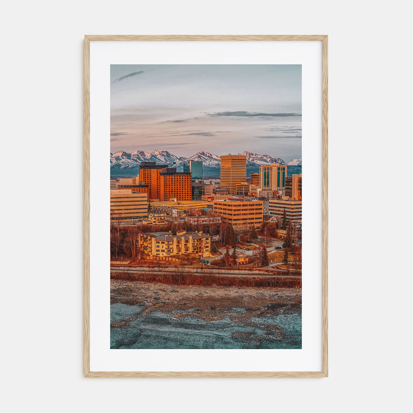 Anchorage Photo Color Poster