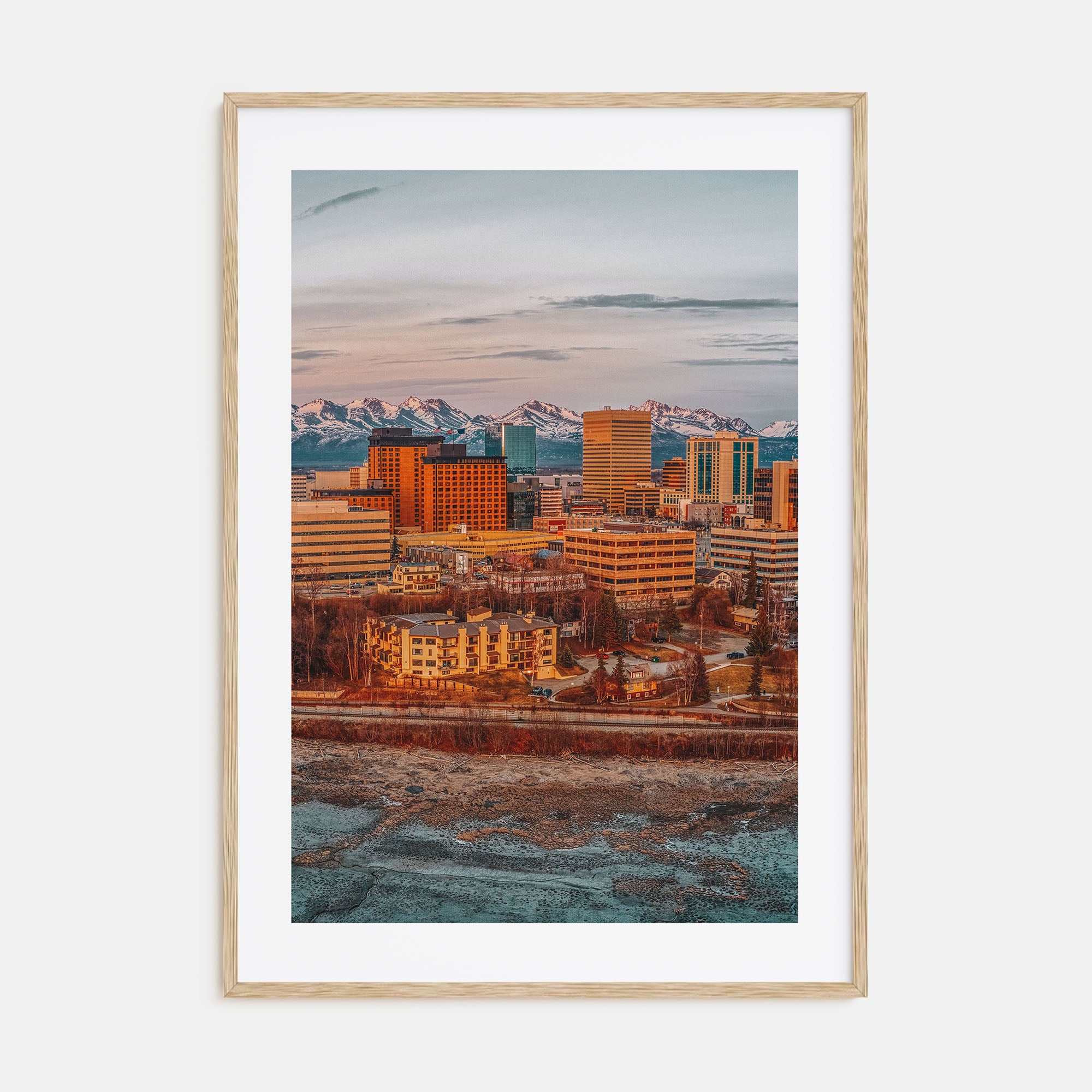 Anchorage Photo Color Poster