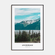 Anchorage Portrait Color Poster