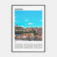 Ancona Travel Color Poster