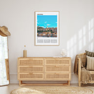 Ancona Travel Color Poster