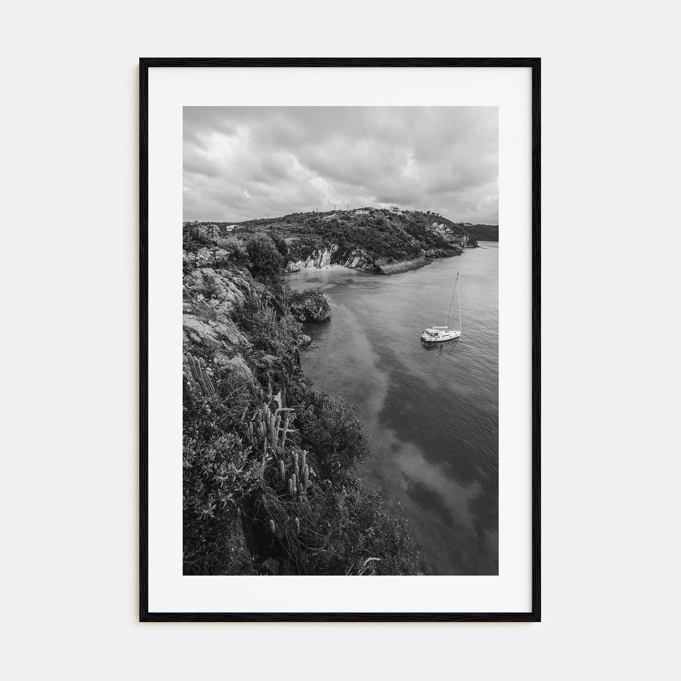 Anguilla Photo B&W No 1 Poster
