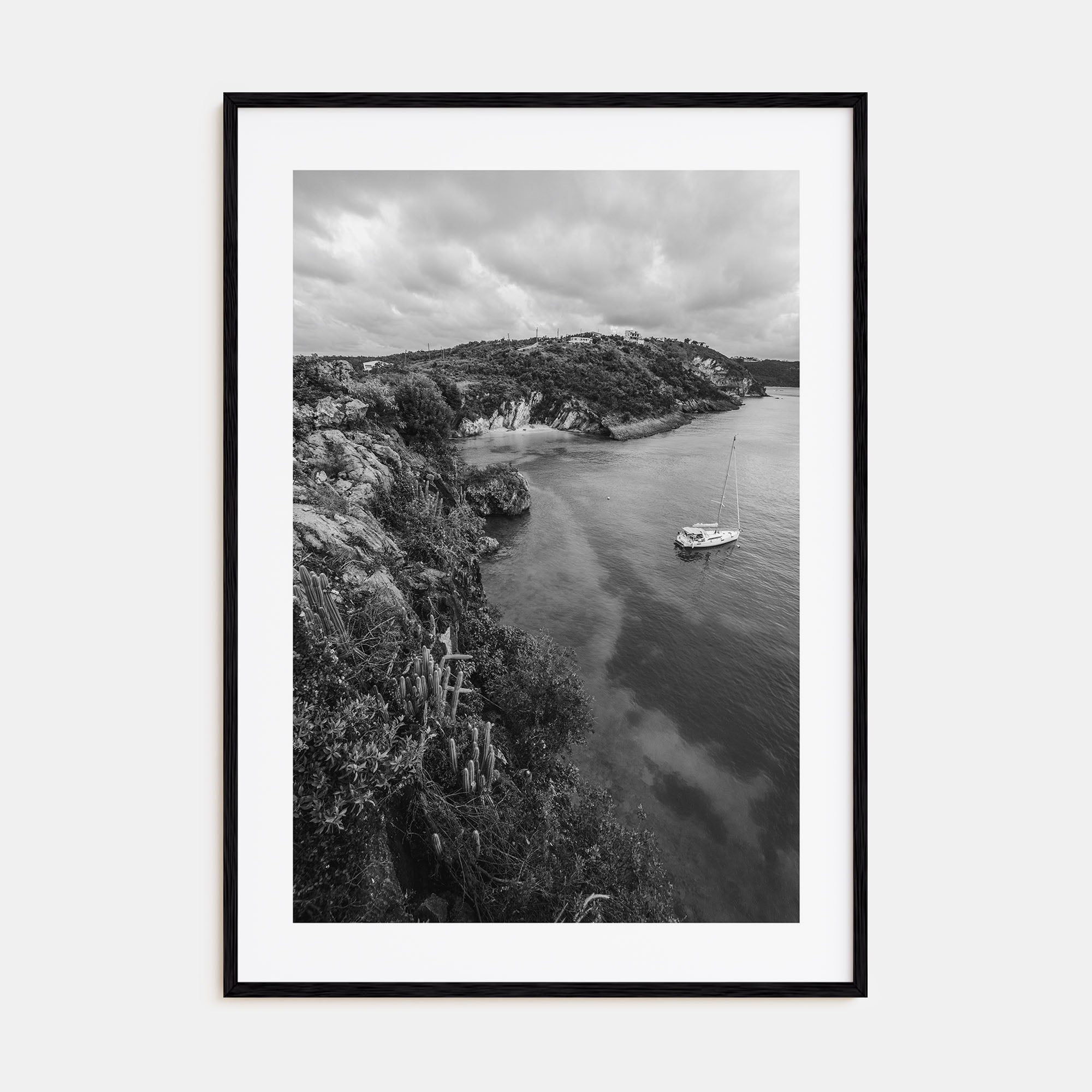 Anguilla Photo B&W No 1 Poster