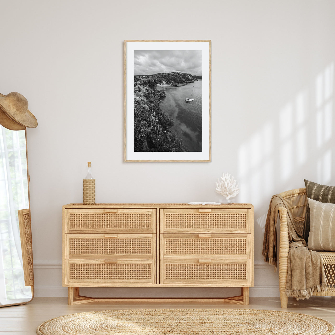 Anguilla Photo B&W No 1 Poster