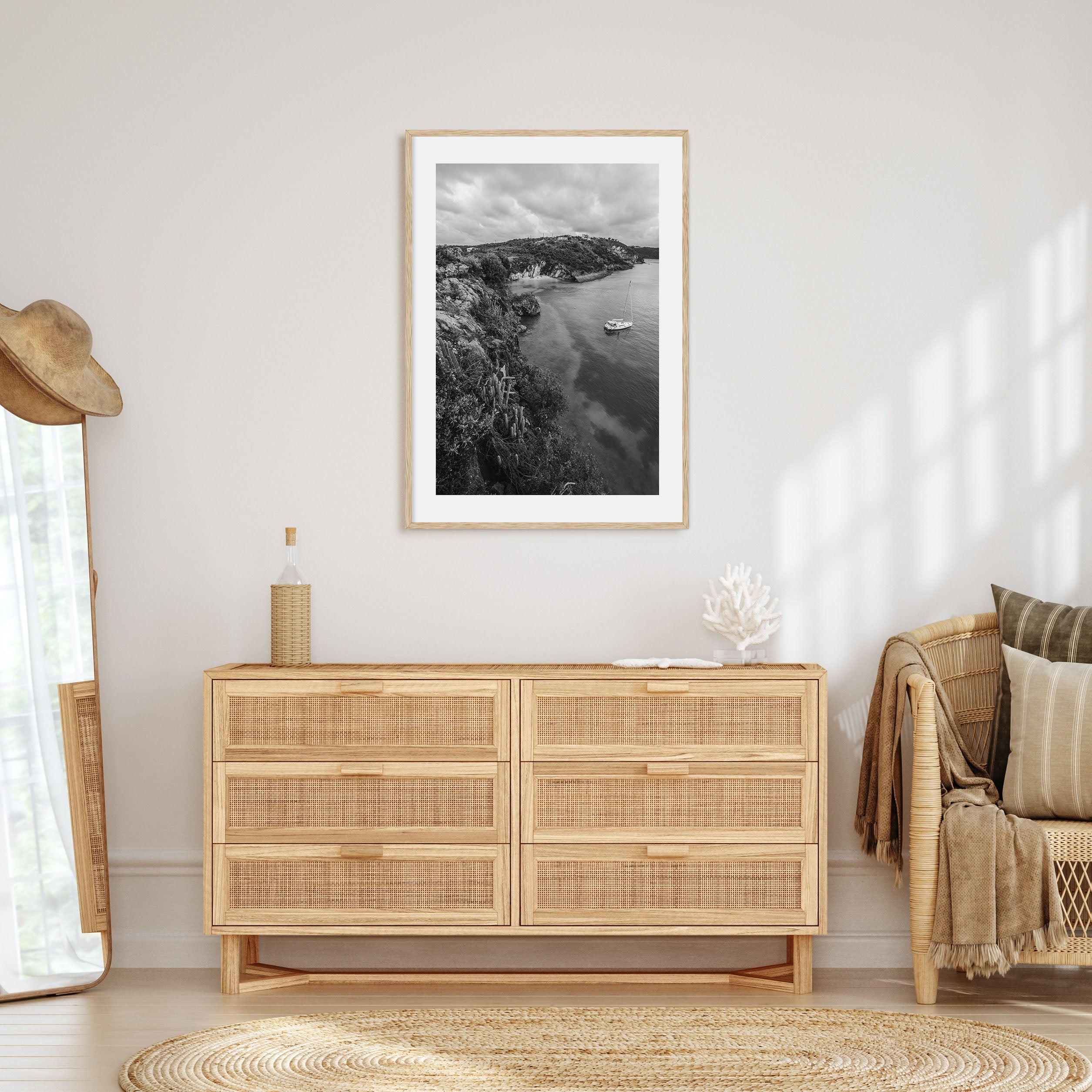 Anguilla Photo B&W No 1 Poster