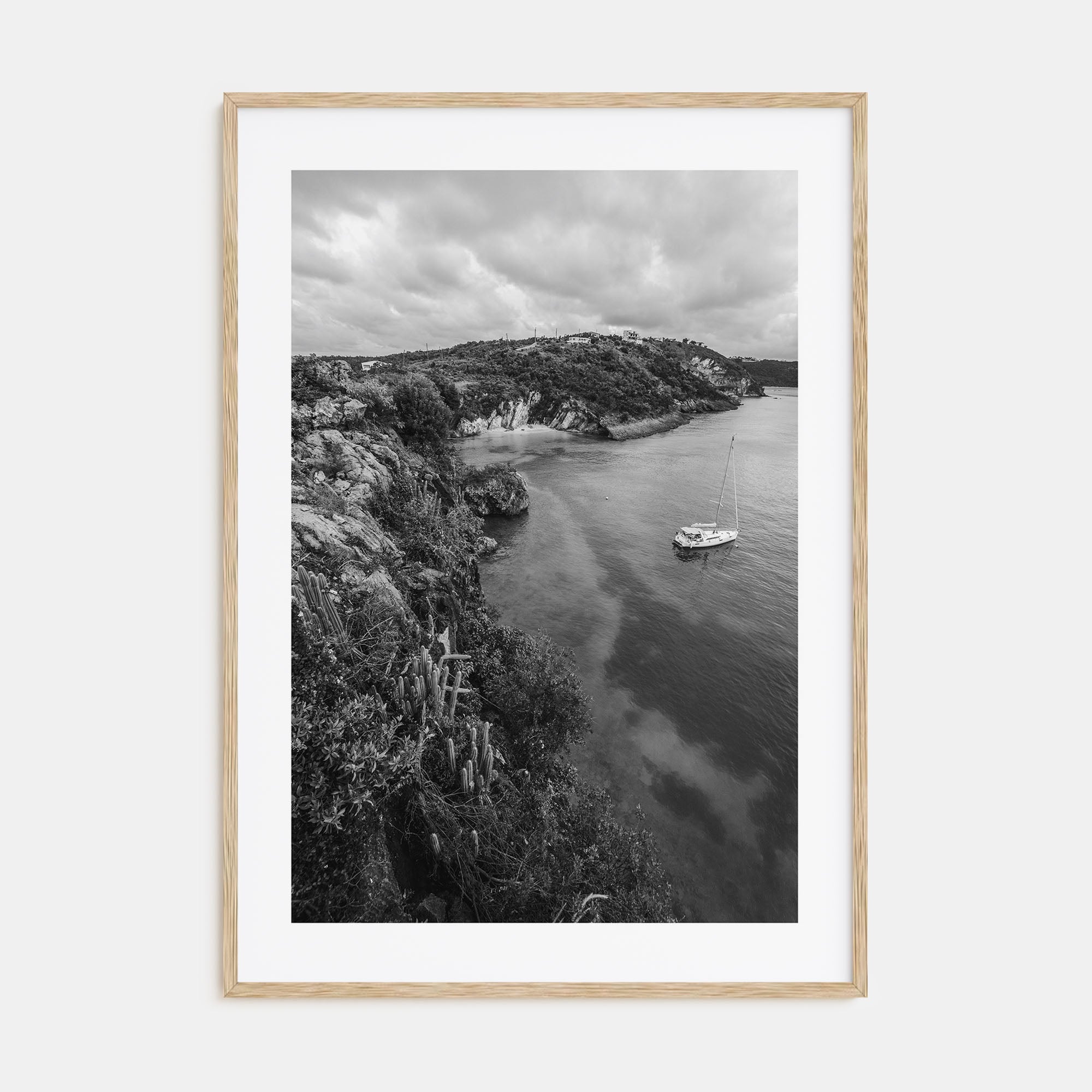 Anguilla Photo B&W No 1 Poster