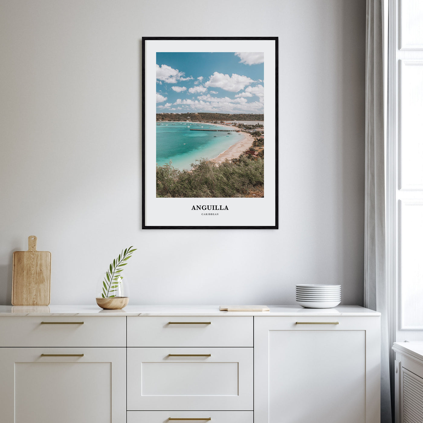 Anguilla Portrait Color Poster