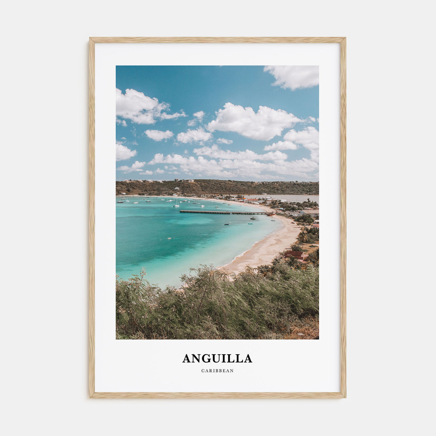 Anguilla Portrait Color Poster