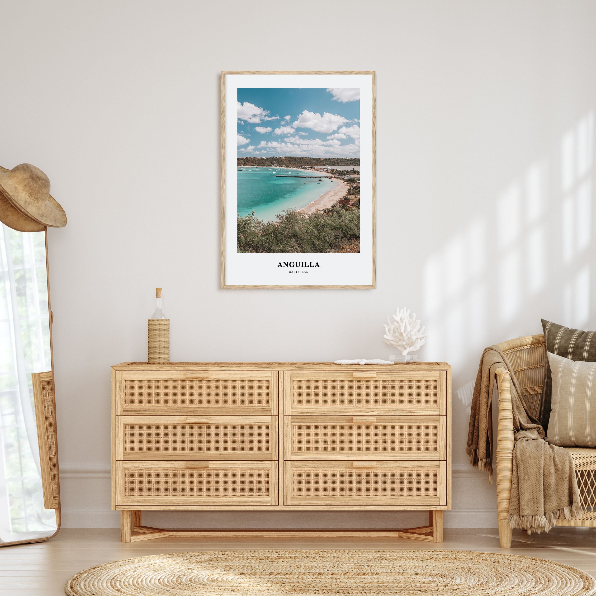 Anguilla Portrait Color Poster