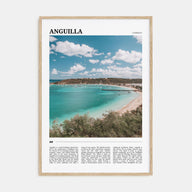 Anguilla Travel Color Poster