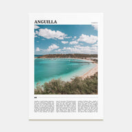 Anguilla Travel Color Poster