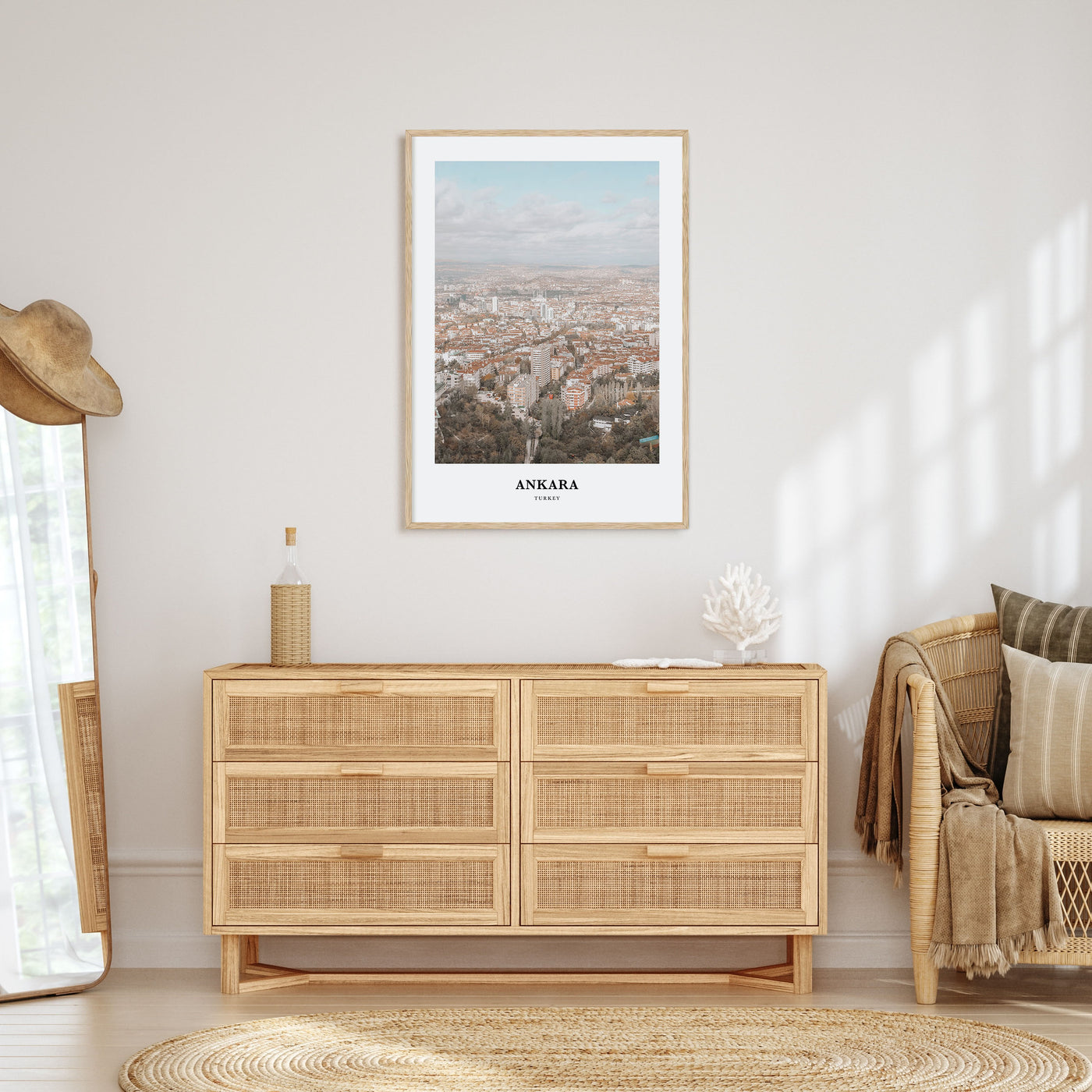 Ankara Portrait Color Poster