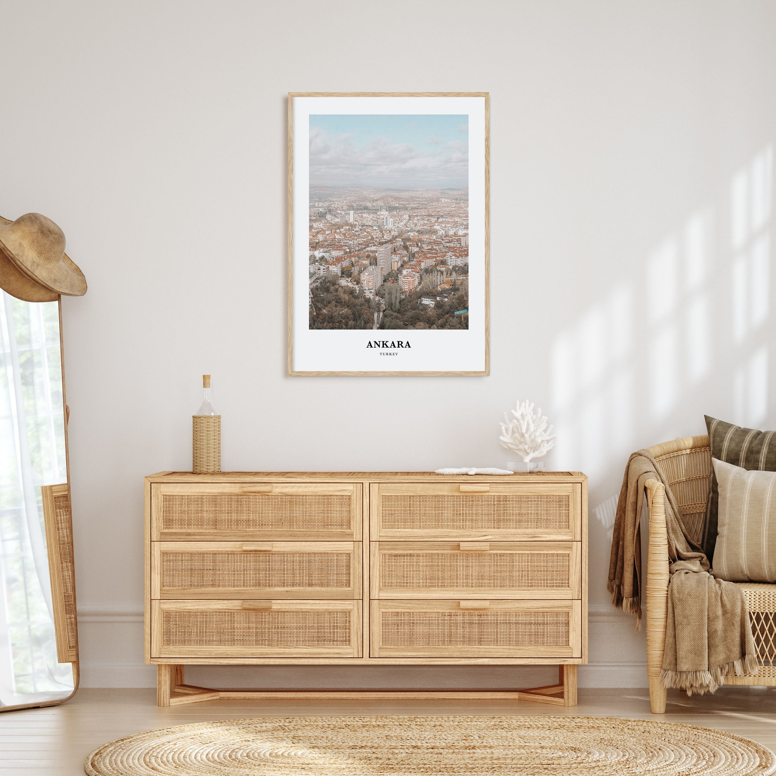 Ankara Portrait Color Poster