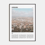 Ankara Travel Color Poster