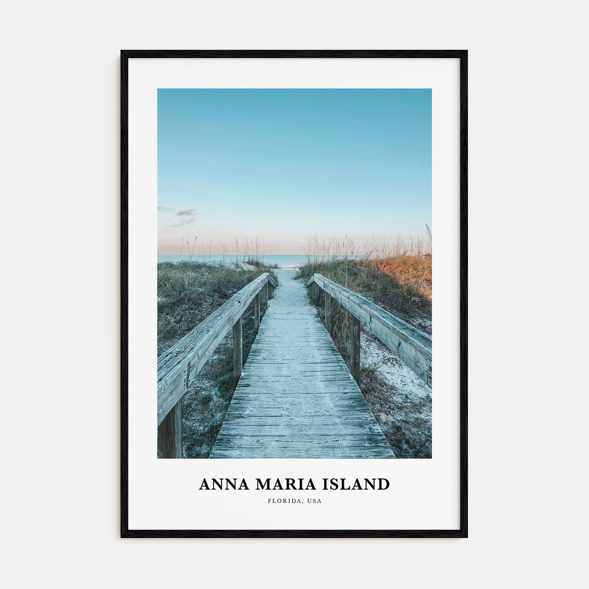 Anna Maria Island Portrait Color Poster
