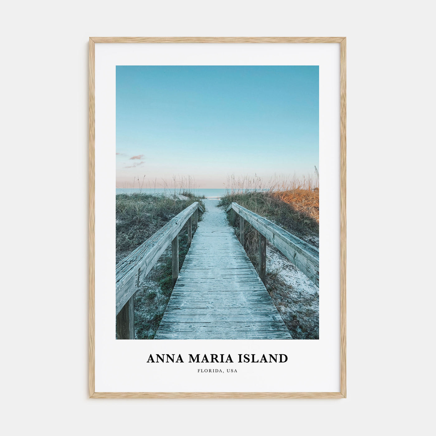Anna Maria Island Portrait Color Poster