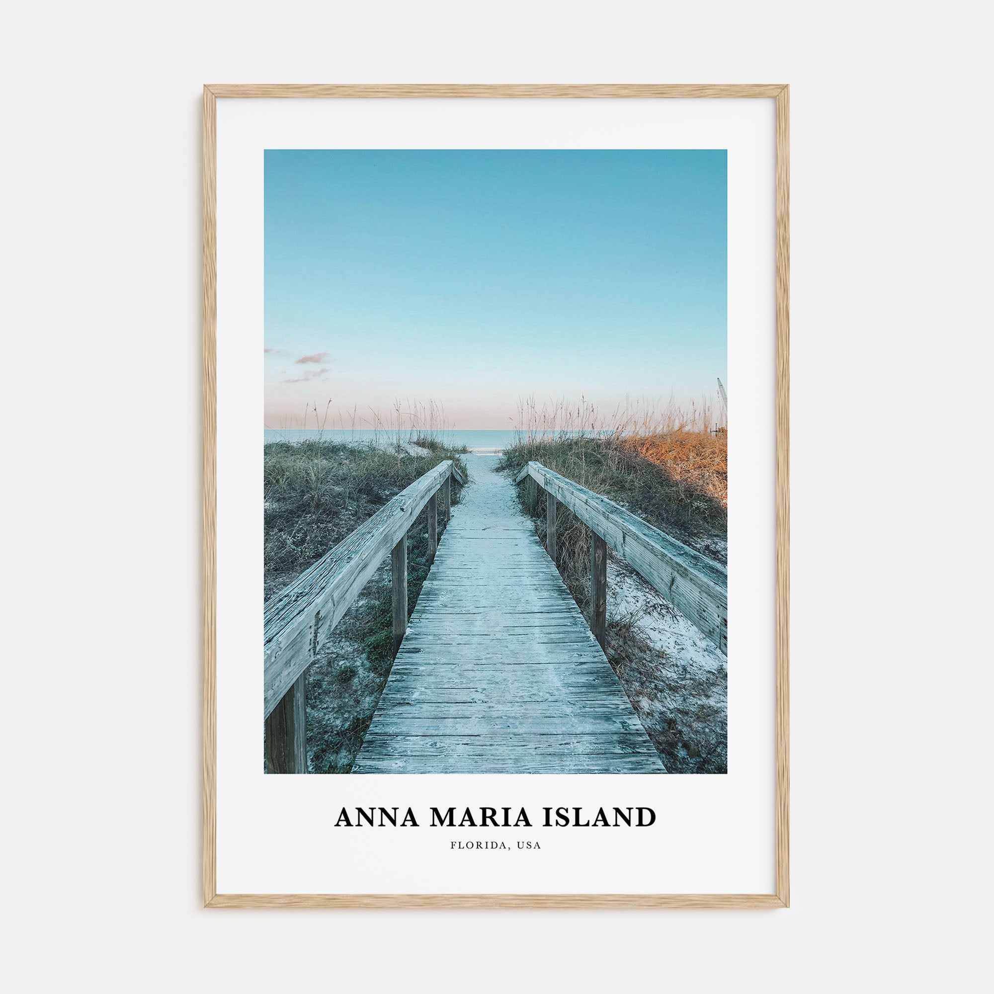 Anna Maria Island Portrait Color Poster
