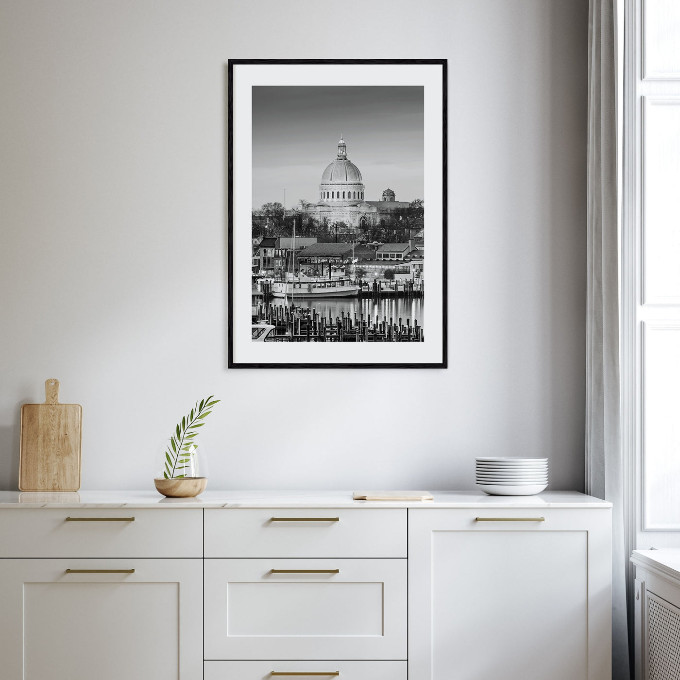 Annapolis Photo B&W No 1 Poster