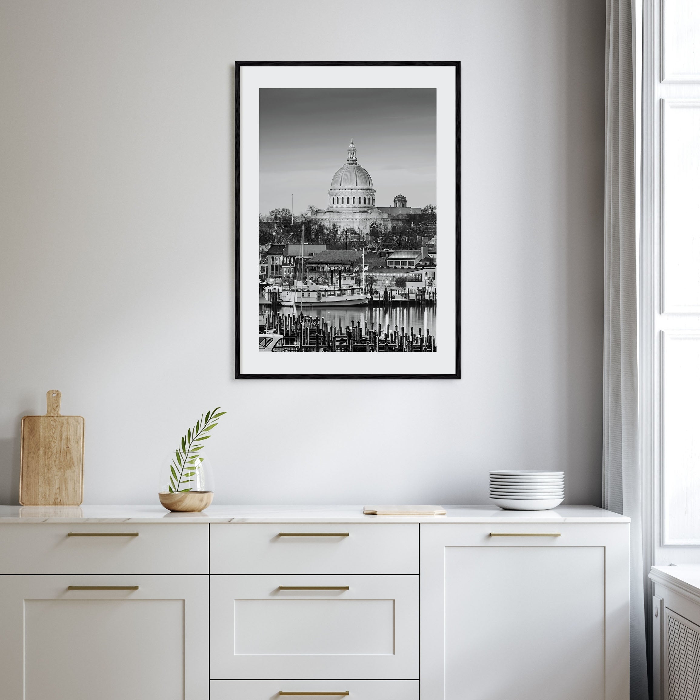 Annapolis Photo B&W No 1 Poster