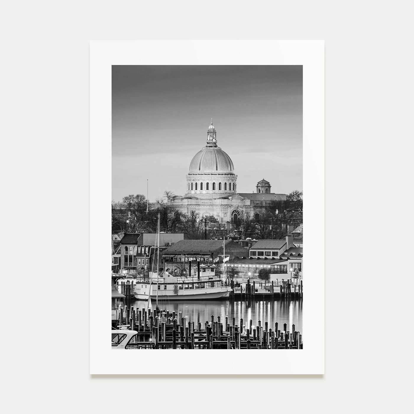 Annapolis Photo B&W No 1 Poster