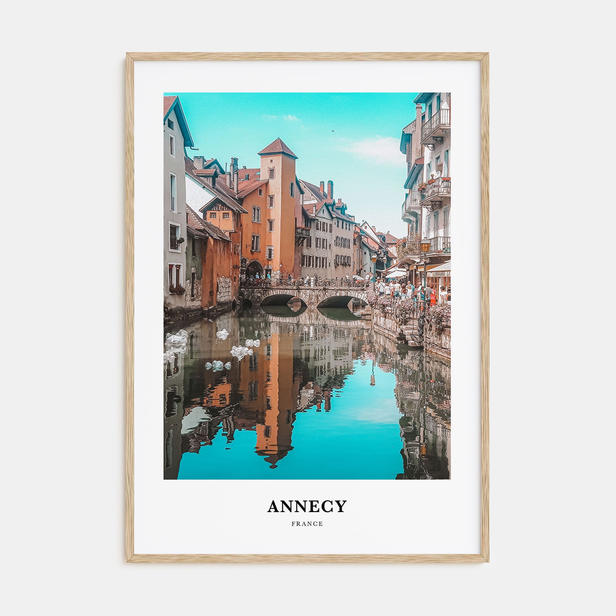 Annecy Portrait Color Poster