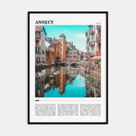Annecy Travel Color Poster