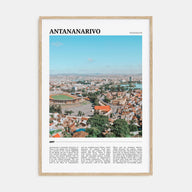 Antananarivo Travel Color Poster