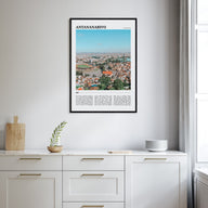 Antananarivo Travel Color Poster