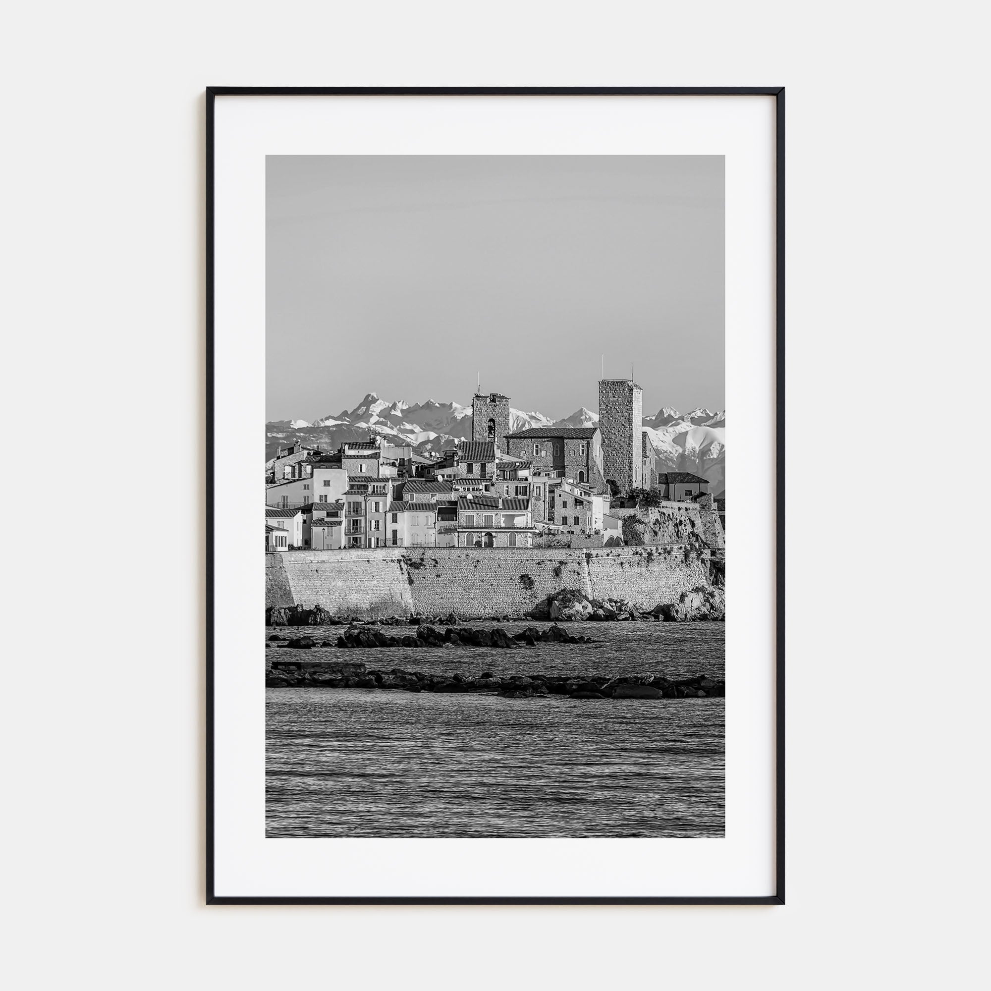Antibes Photo B&W Poster
