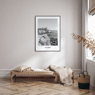 Antibes Portrait B&W Poster