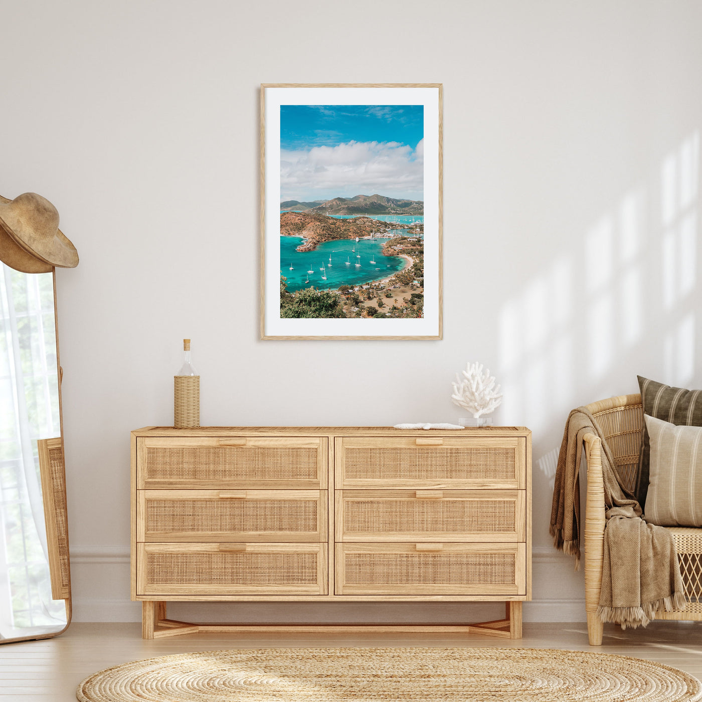 Antigua and Barbuda Photo Color Poster