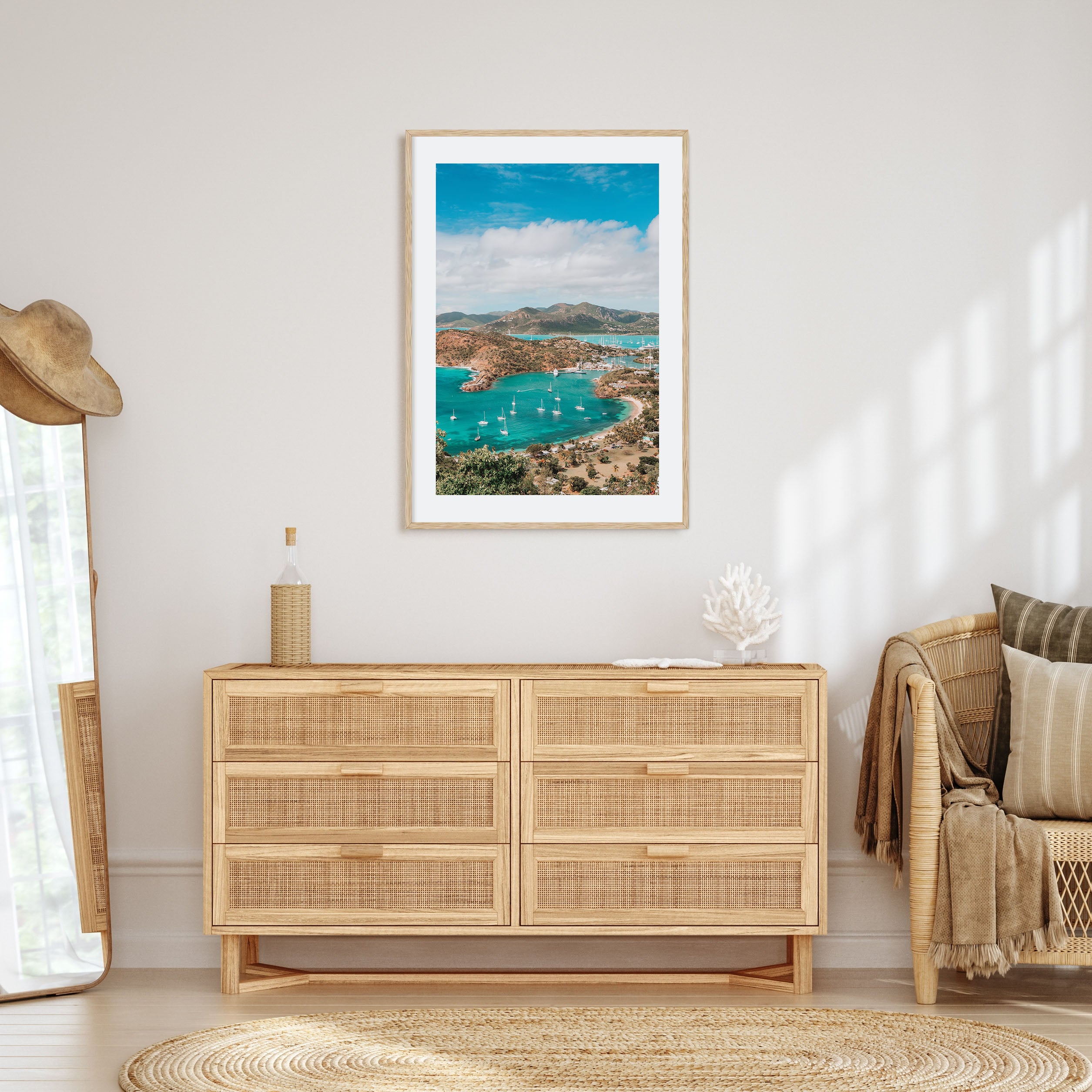 Antigua and Barbuda Photo Color Poster