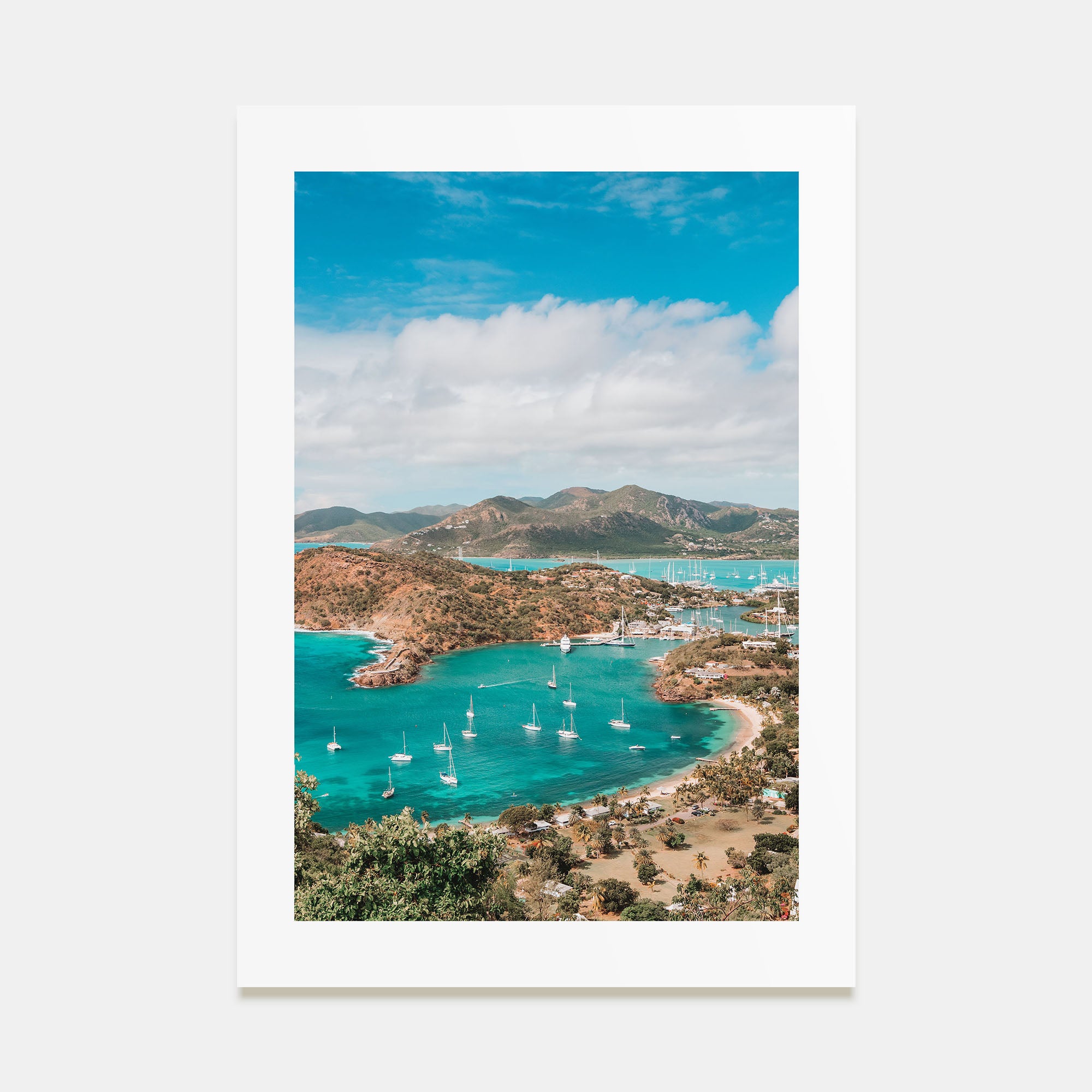 Antigua and Barbuda Photo Color Poster